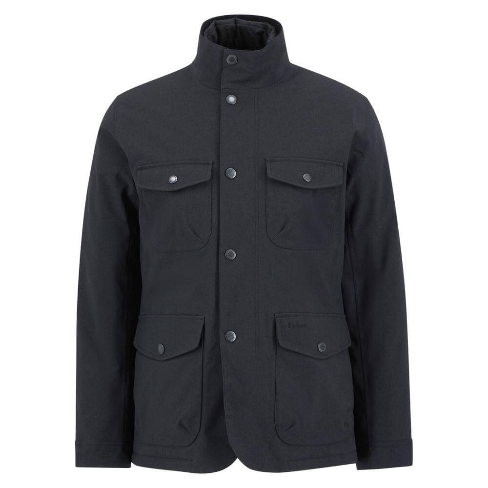Barbour Winter Ogston Black Waterproof Jacket